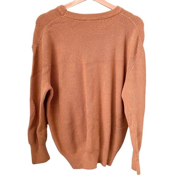 Workshop Republic Clothing Basic Crewneck Pullover Sweater in Size Large - Picture 3 of 8